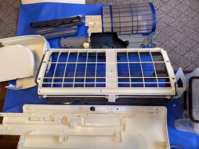 三菱ルームエアコンMSZ−ZW563S−Wお掃除機能付き 2013年製|おそうじ